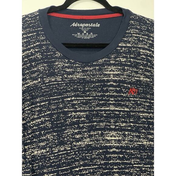 Aeropostale Thermal Waffle Knit Long Sleeve Y2K Preppy Big & Tall Men Size 3XL - Picture 3 of 7